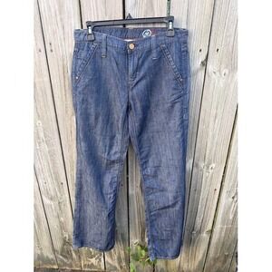 Y2K Indie Sleaze Gap 1969 Sexy Bootcut Jeans 4 Blue Dark Wash Denim